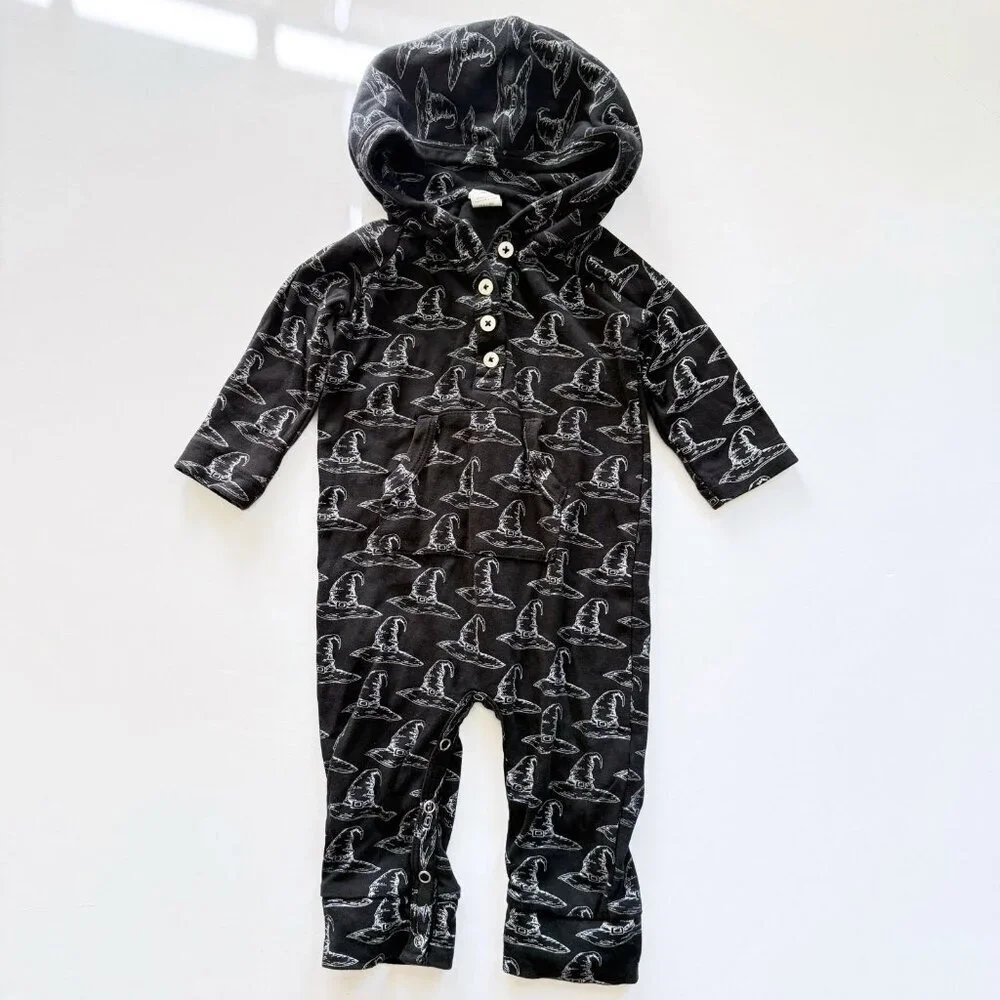Kate Quinn baby long sleeve hooded sport jumpsuit 12-18 months
